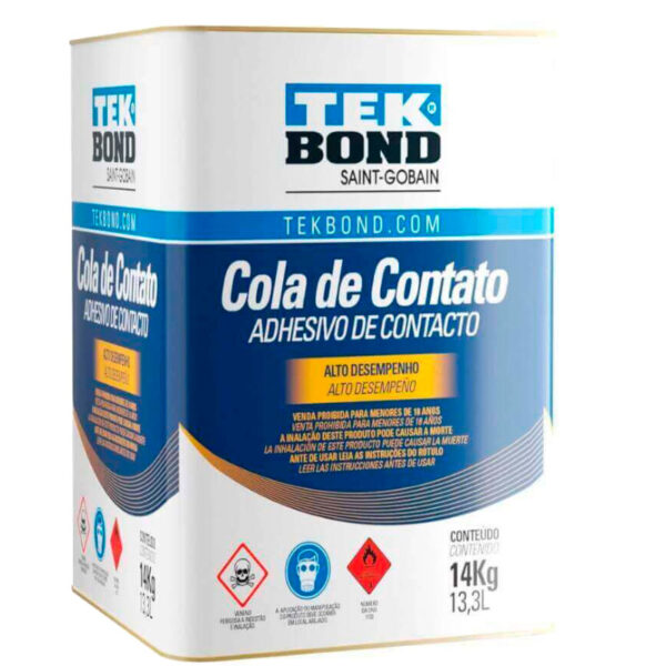 Adesivo Contato Tapeceiro Spray 14kg Tek Bond