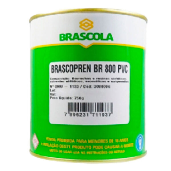 Adesivo PVC 800g Brascopren